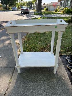 White Table - $10