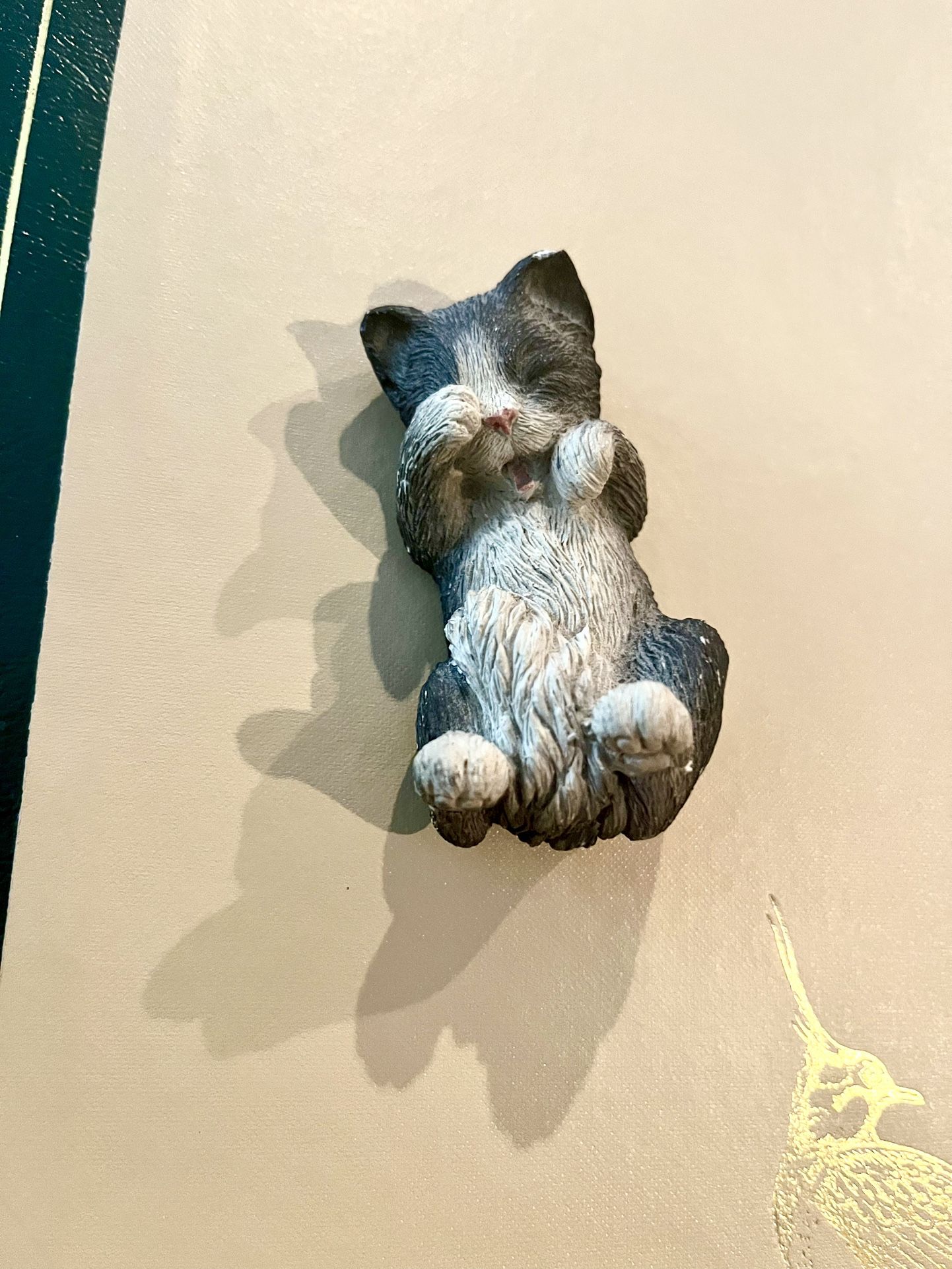 Tiny Sleepy Kitty Figurine