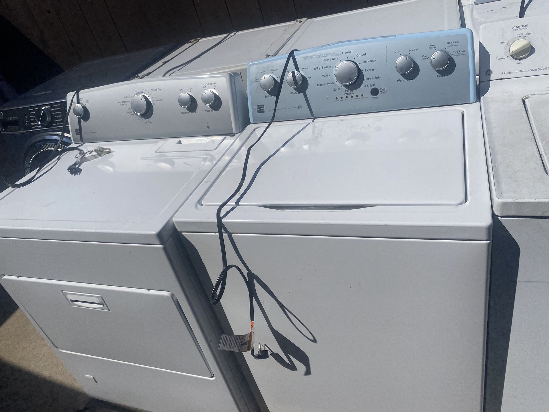 Washer Dryer Kenmore 