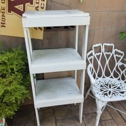 White 3 Tier Shelf