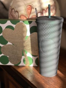 Starbucks Venti Green Studded Tumbler 2022 NWT
