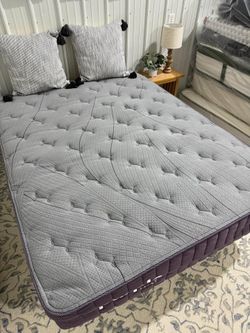 Purple Rejuvenate Queen Mattress - Floor Model