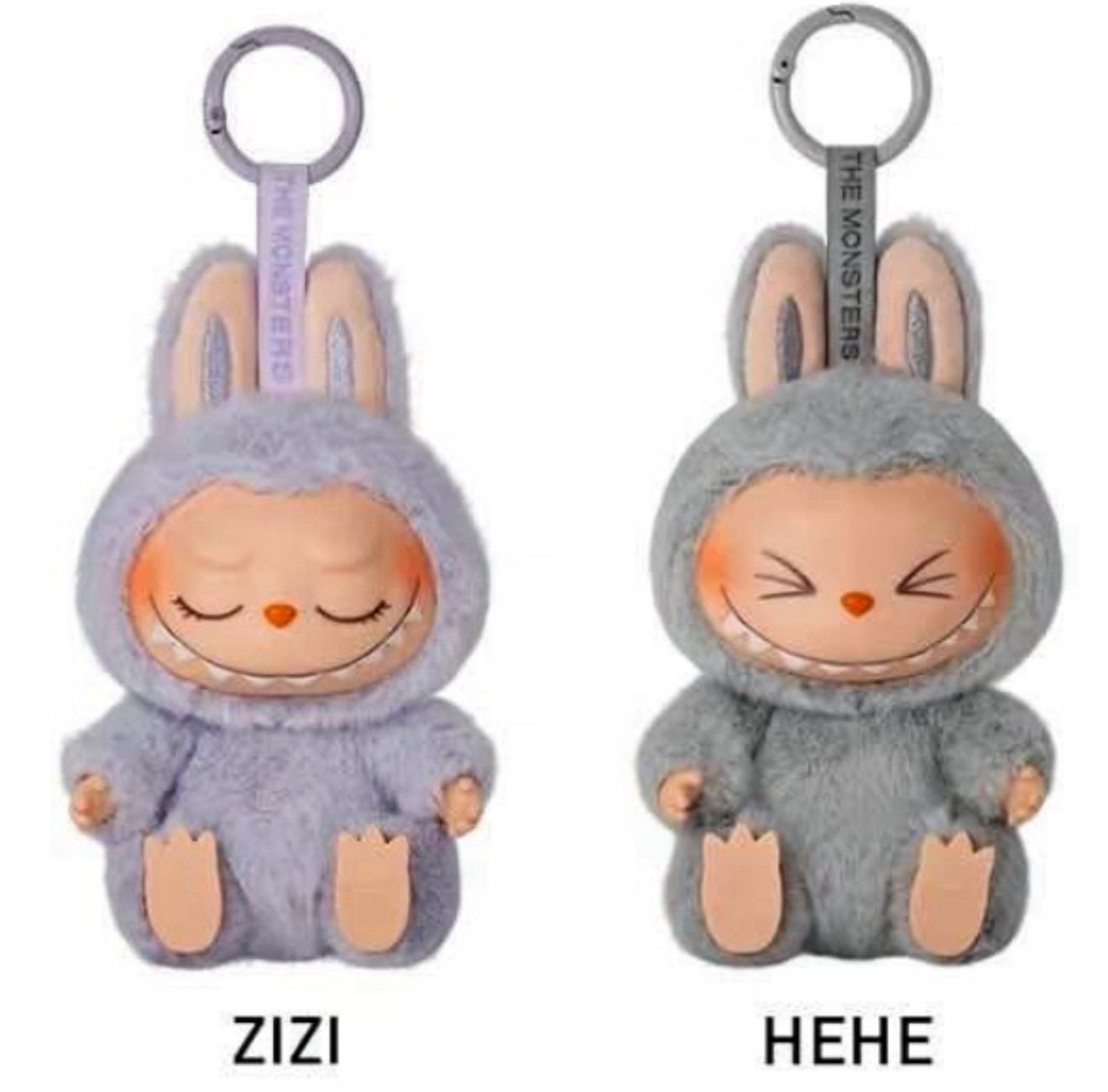 Original Labubu ( Have a Seat ) Zizi And Hehe 