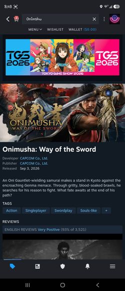 Onimusha: Way of the Sword