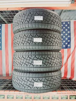 4 Used Tires 275/55R20 PIRELLI SCORPION ATR ALL SEASON HIGH TERRAIN ROAD TRACTION 275 55 20 TRUCK SUV JEEP