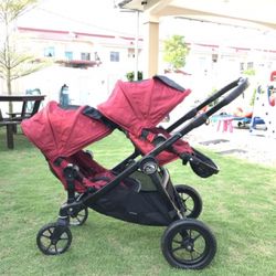 Baby Jogger Double Stroller With Glider
