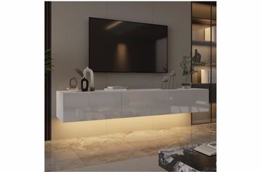 Table and TV of 50