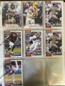 New York Mets Topps Baseball Card Lot