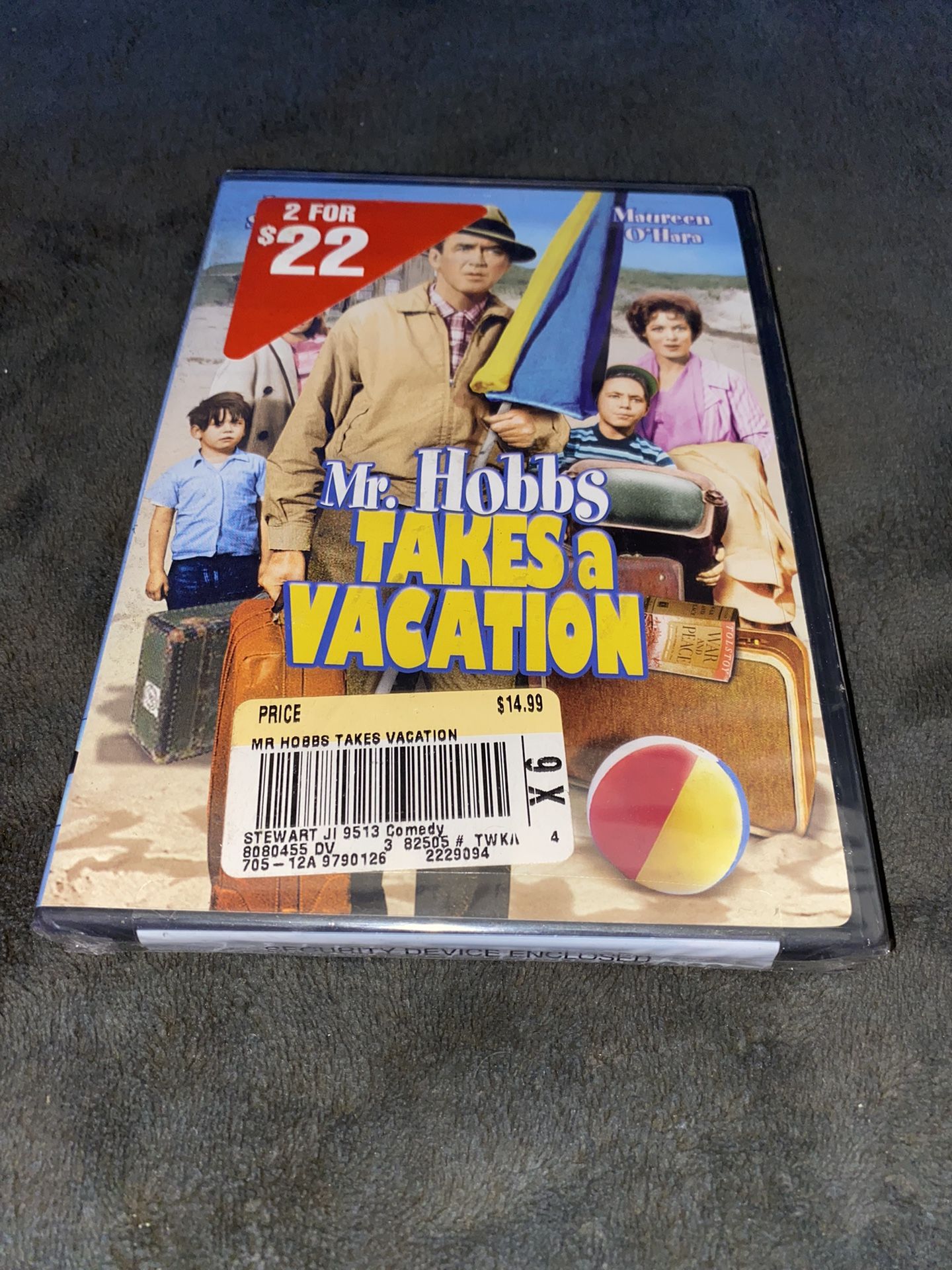 Mr. Hobbs Takes A Vacation DVD. New.