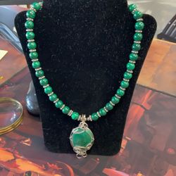 Malachite Necklace 