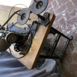 Sewing Machine And Table