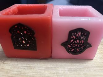 2 candle holders artisanal. Price for each .