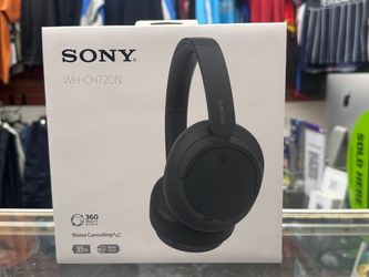 Sony WH-CH720N Wireless Noise Canceling Over-Ear Headphones Black New Sealed