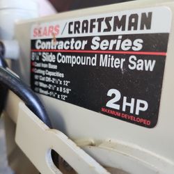 Craftsman Miter Saw