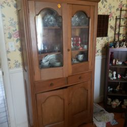 Antique China Hutch Make Offer