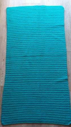 Hand Made Crochet Rug