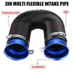 NEW Universal Air Feed Induction Intake Turbo Intercooler Funnel CAI Stacks ITB Cold Air AirIntake UNIVERSAL