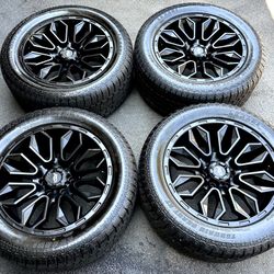 Like new 20" inch AGP 6x139.7 6x5.5 wheels rims for chevy gmc ram nissan cadillac toyota trucks suvs Hablo Español