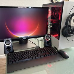 Custom NZXT | ASUS Desktop RGB Gaming PC w/Nvidia GTX 1660 Super video card, RGB Keyboard & Mouse