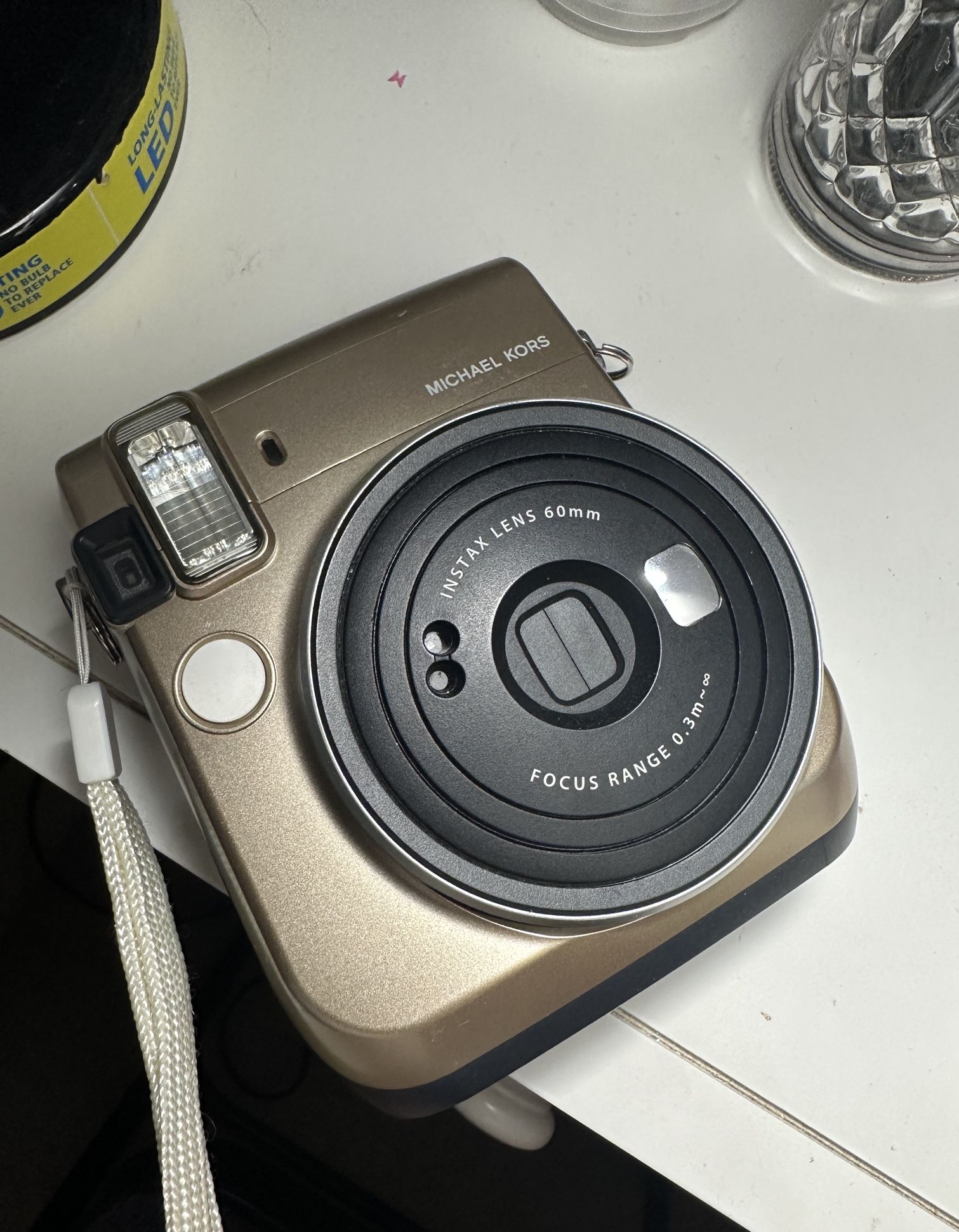 michael kors instax fuji-film camera