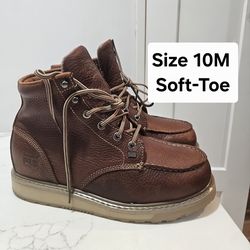 Timberlands Pro Soft Toe Work Boots Size 10M