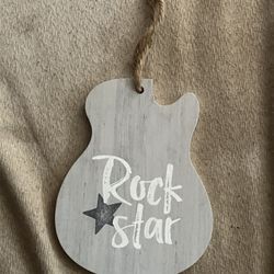 “Rock Star” Wall Decor