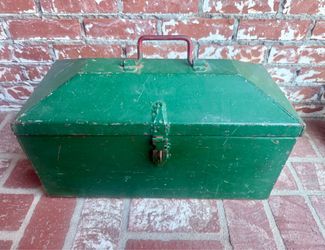 Vintage Metal Tool Box