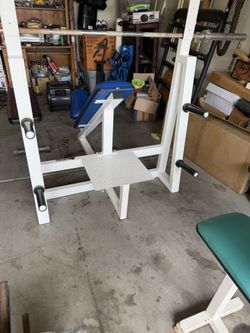 Gym Equipment Flat Bench, Curl Bench, Weights