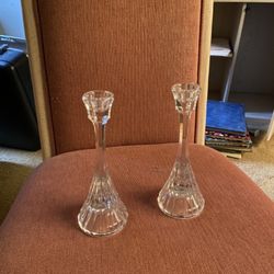 Crystal Candle Holders 