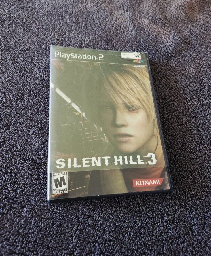 Semi Sealed Original Black label Silent Hill 3 for the Sony Playstation 3 / Ps3