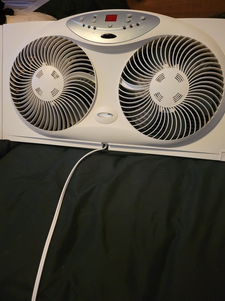 Bionare Double Window Fan From Costco