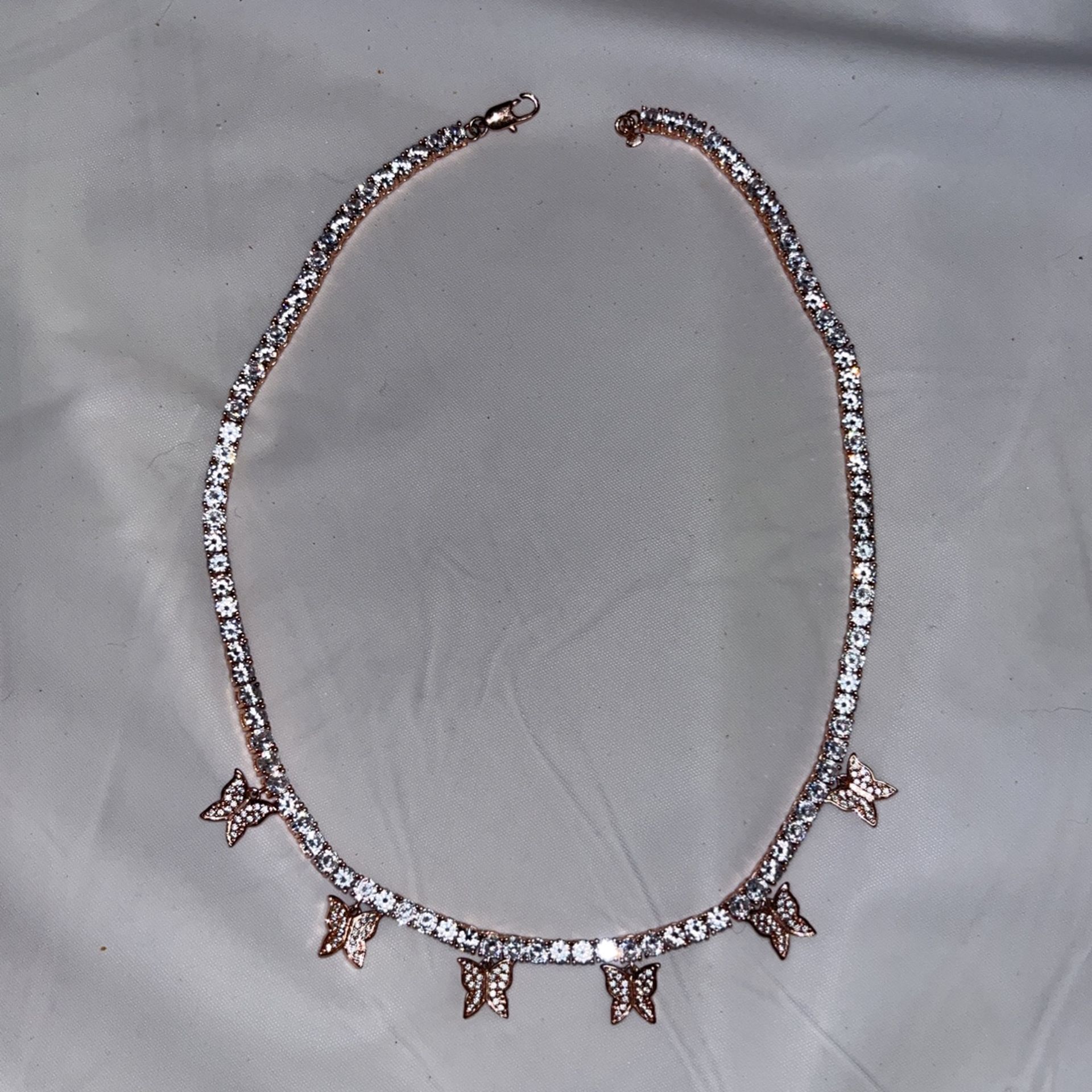 New Butterfly Charm Necklace