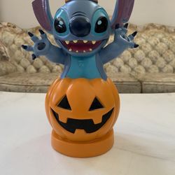 Halloween Pumpkin Stitch, Disney figurine