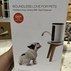 Dog Cámara With Treat Dispenser