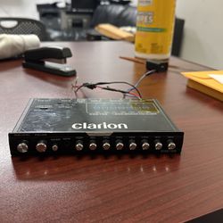 Clarion Equalizer Eqs755