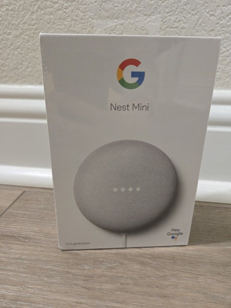 Google Nest Mini 2nd gen - NEW SEALED