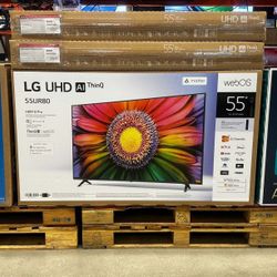 55” Lg Smart 4K LED UHD Tv