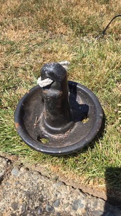 Small mushroom anchor