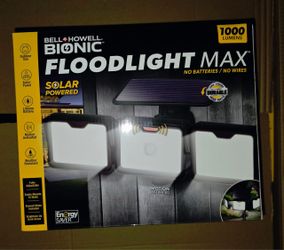 Motion sensor solar power security lights