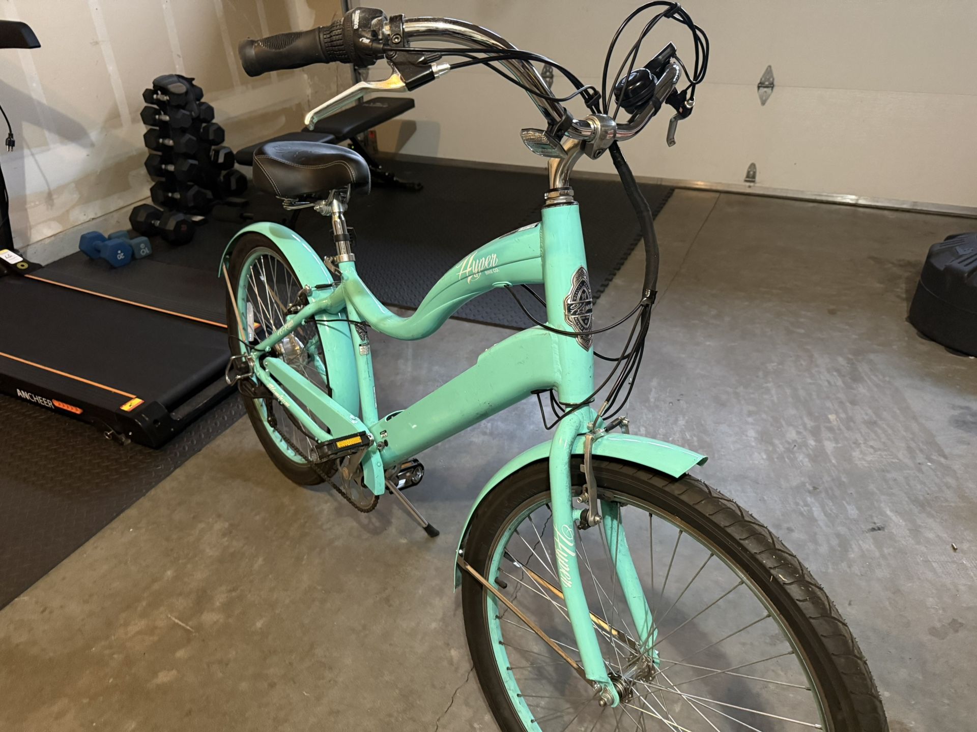 26IN HYPER E RIDE CRUISER ELECTRIC WOMEN'S BIKE