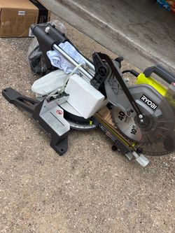 Ryobi 15-Amp 10-inch sliding compound miter saw
