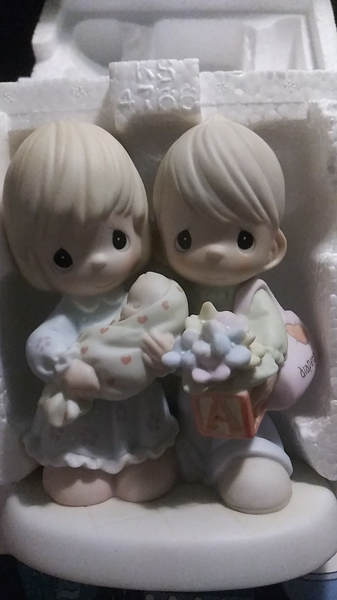 Precious Moments blessed with a miracle