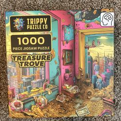 Trippy Puzzle Company - Treasure Trove - 1000 Piece Puzzle 