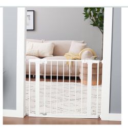 Baby Safety Gate - White