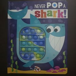 Never Pop a Shark!" Pop-It Fidget Children's Book