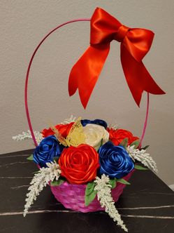 Eternal Roses Basket