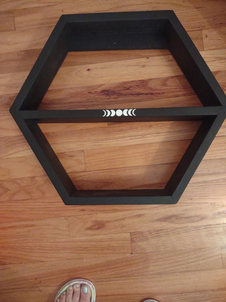 Geometric Display Shelf