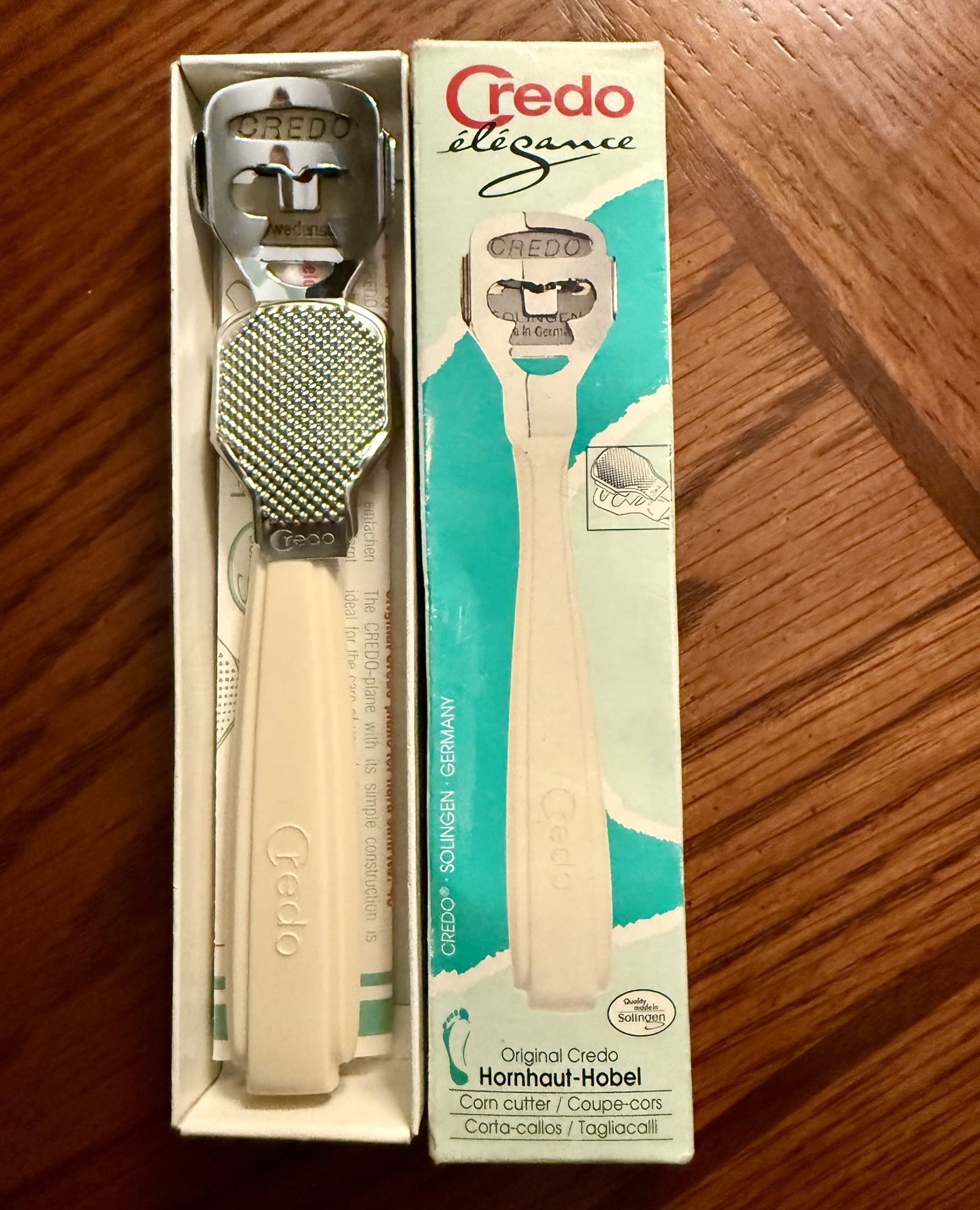 Vintage Credo Elegance Solingen Germany Corn Cutter Original Box