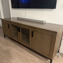 Crate & Barrel TV Media Console 