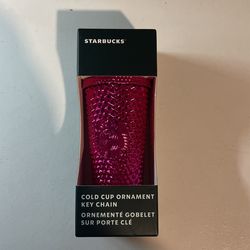 Starbucks Sangria Keychain 